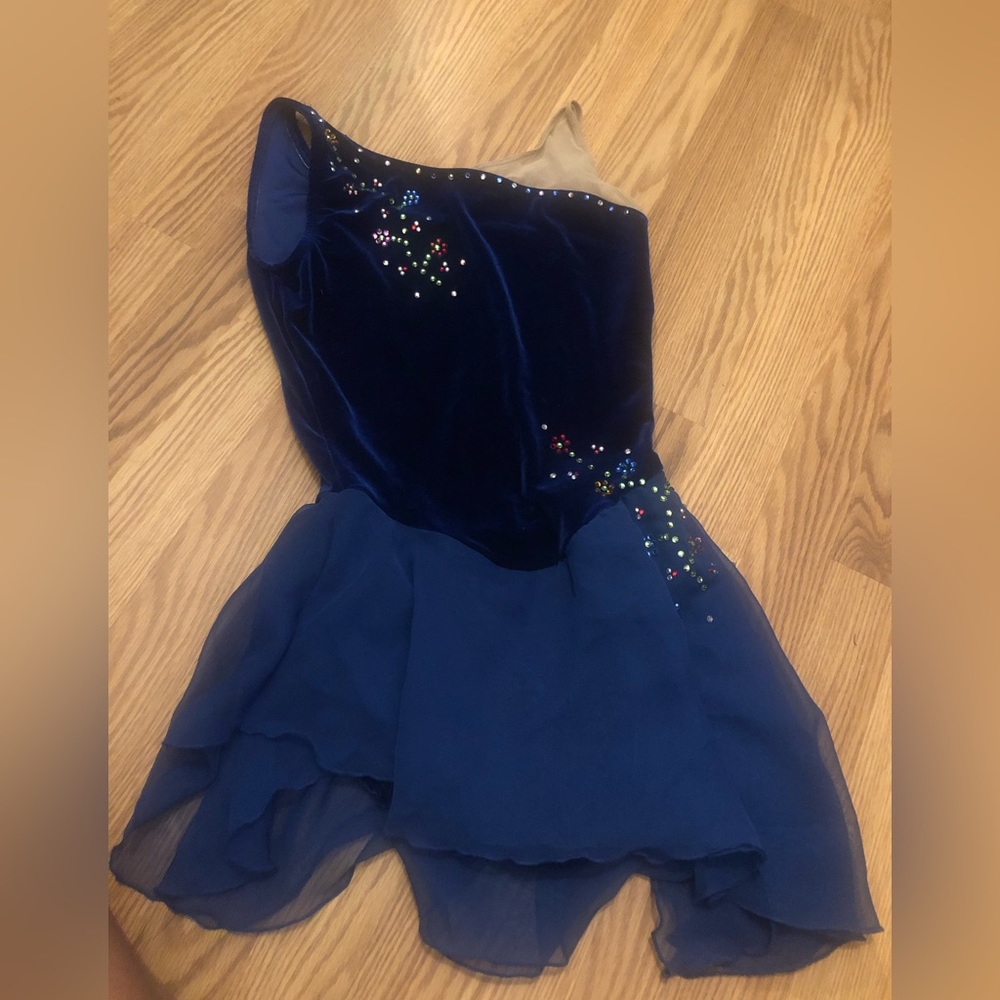 Figure Skating Dress- wear skating or for a great Nancy/Tonya costume- size M